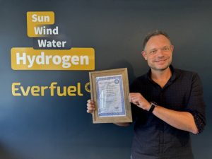 Everfuel получила сертификат RFNBO для производства зеленого водорода