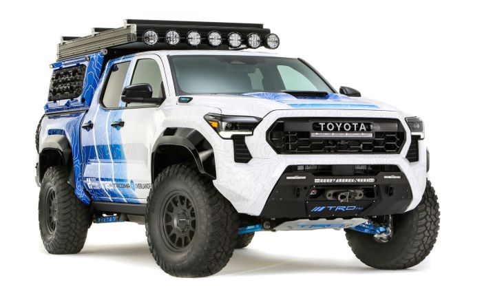 Toyota Tacoma H2-Overlander: водородный концепт с 547 л.с. покоряет бездорожье