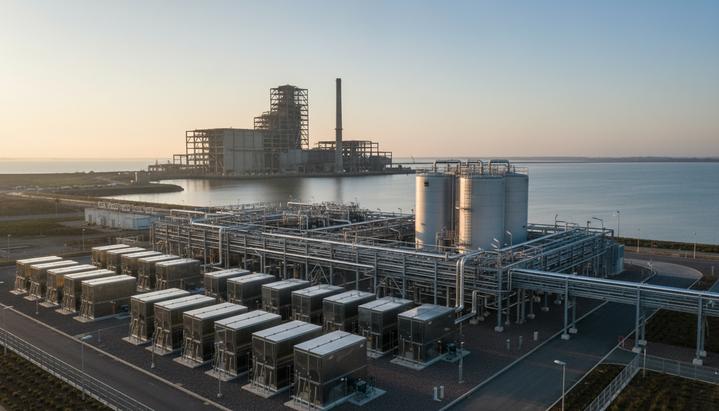 Новая жизнь Фаули: водородный завод на месте старой электростанции