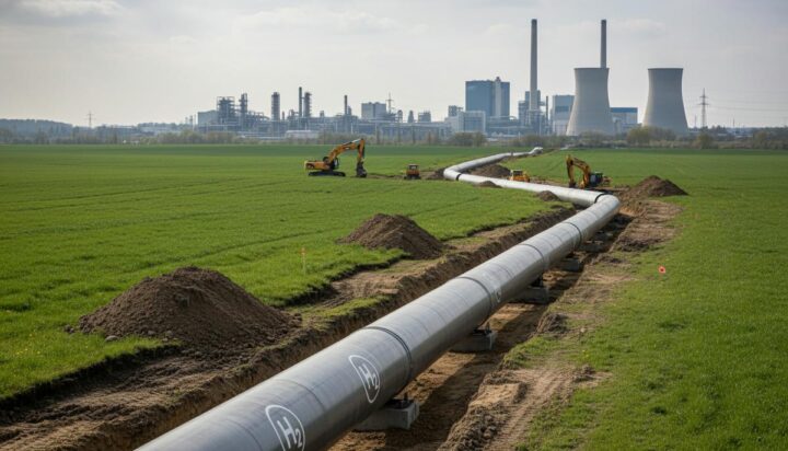 Новый водородный трубопровод в Германии: запущен процесс согласования проекта