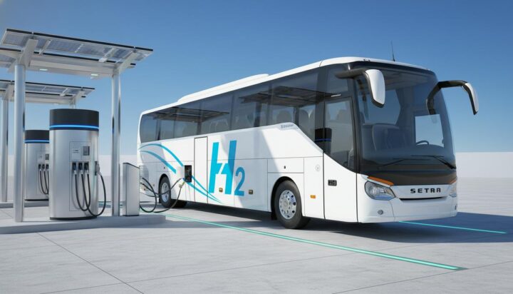 Daimler и FEV: водородный автобус Setra для дальних поездок