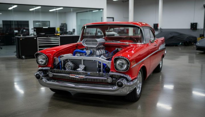 Водородный Chevrolet Bel Air продан на аукционе за 100 000 долларов