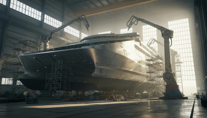 Austal начала строительство водородного парома Horizon X для Швеции