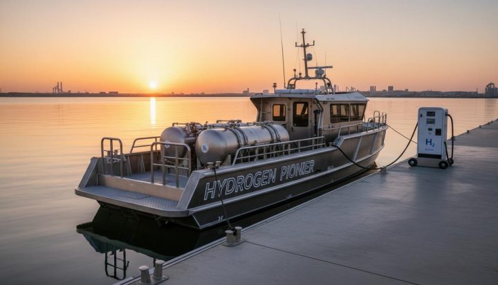 Французский альянс строит водородный катер для декарбонизации флота