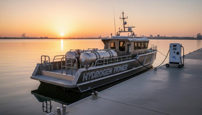 Французский альянс строит водородный катер для декарбонизации флота