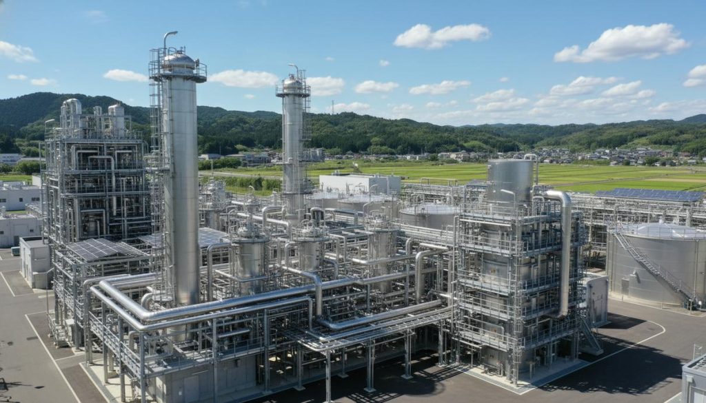 INPEX и Osaka Gas: старт производства э-метана из CO₂ в Японии