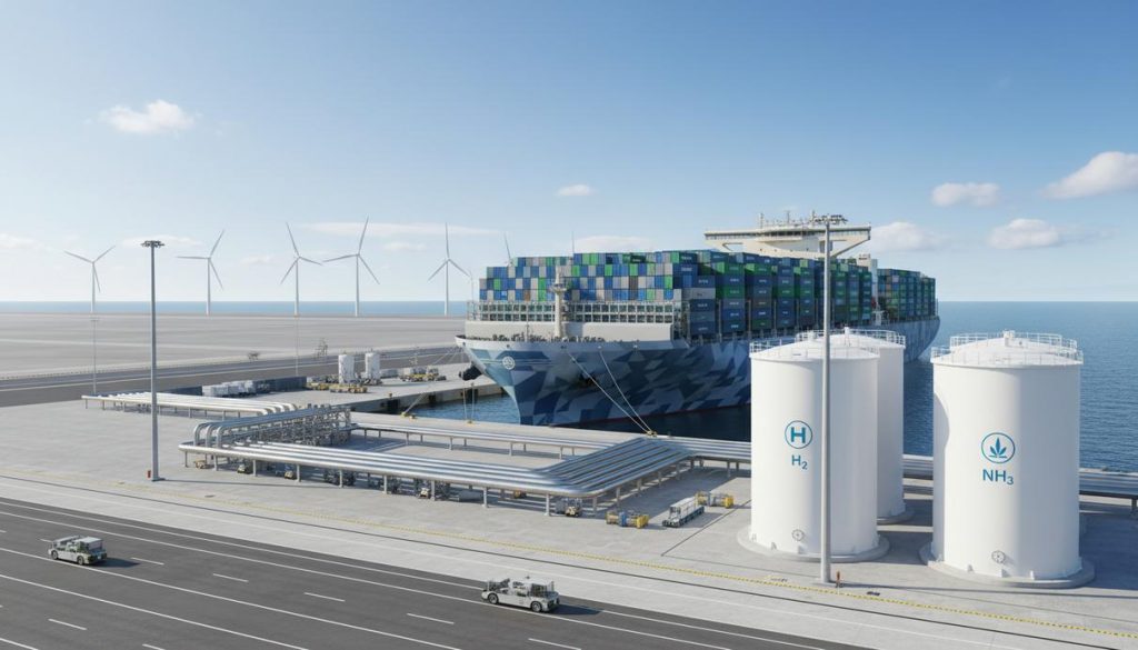 North Sea Port: дан старт заправке судов водородом и аммиаком