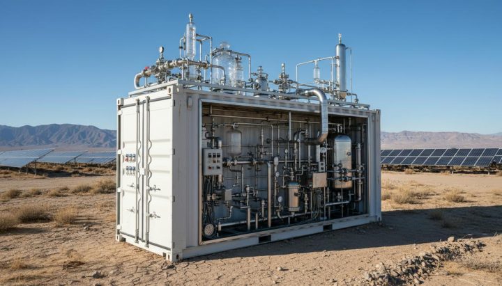 Airco: мобильное производство топлива из углекислого газа