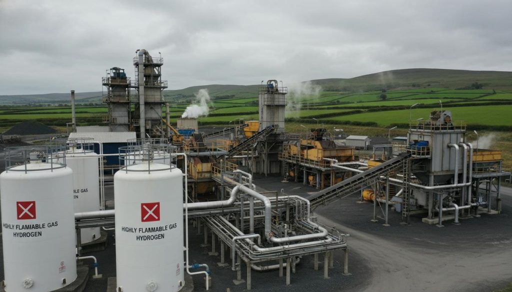 Производство асфальта: испытания водородного топлива в Великобритании