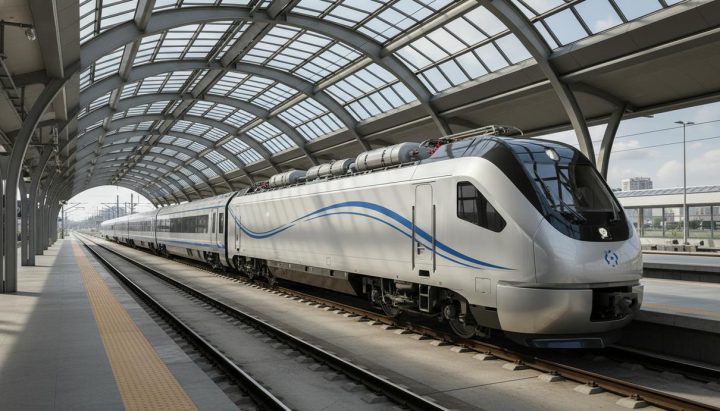 Дизайн водородных поездов: решения Hyundai Rotem отмечены премиями iF