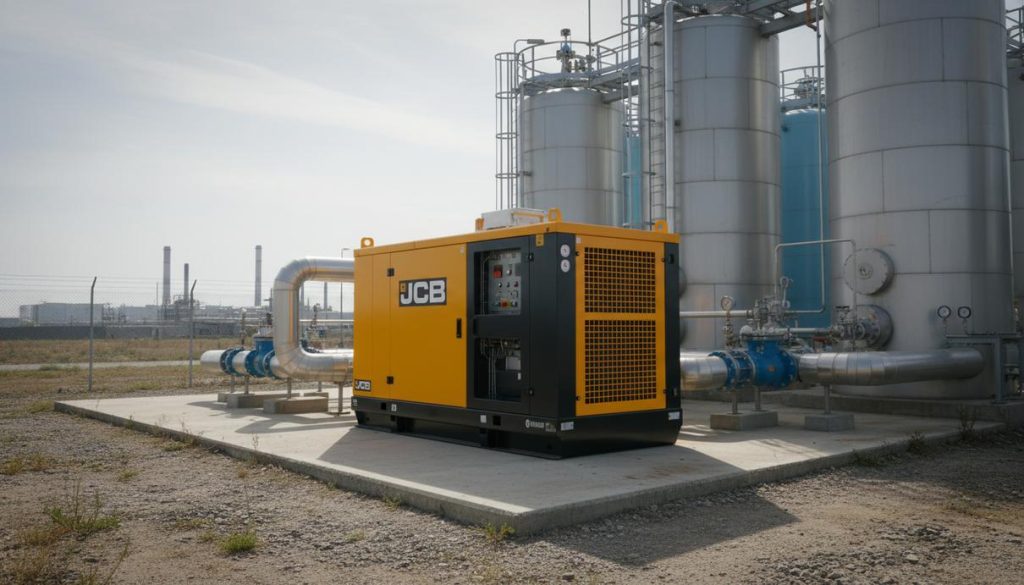 Dawsongroup приобрела первый в мире водородный генератор JCB