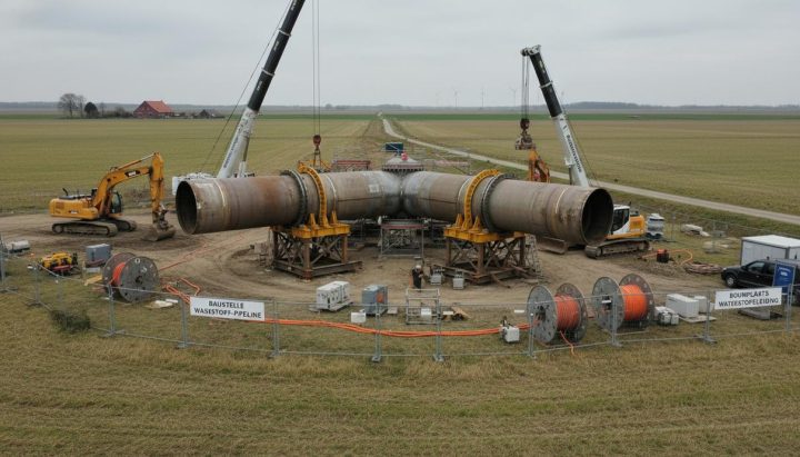 Водородная инфраструктура: Thyssengas и Cogas соединят сети ФРГ и Нидерландов